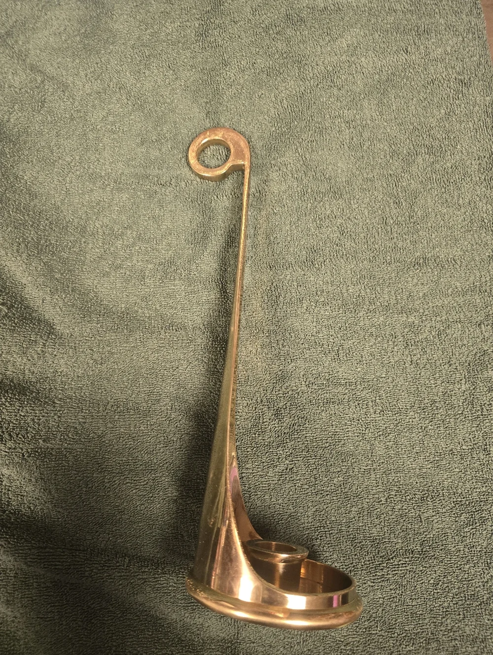 Brass Candle Stick Holder - Picture 7 of 13